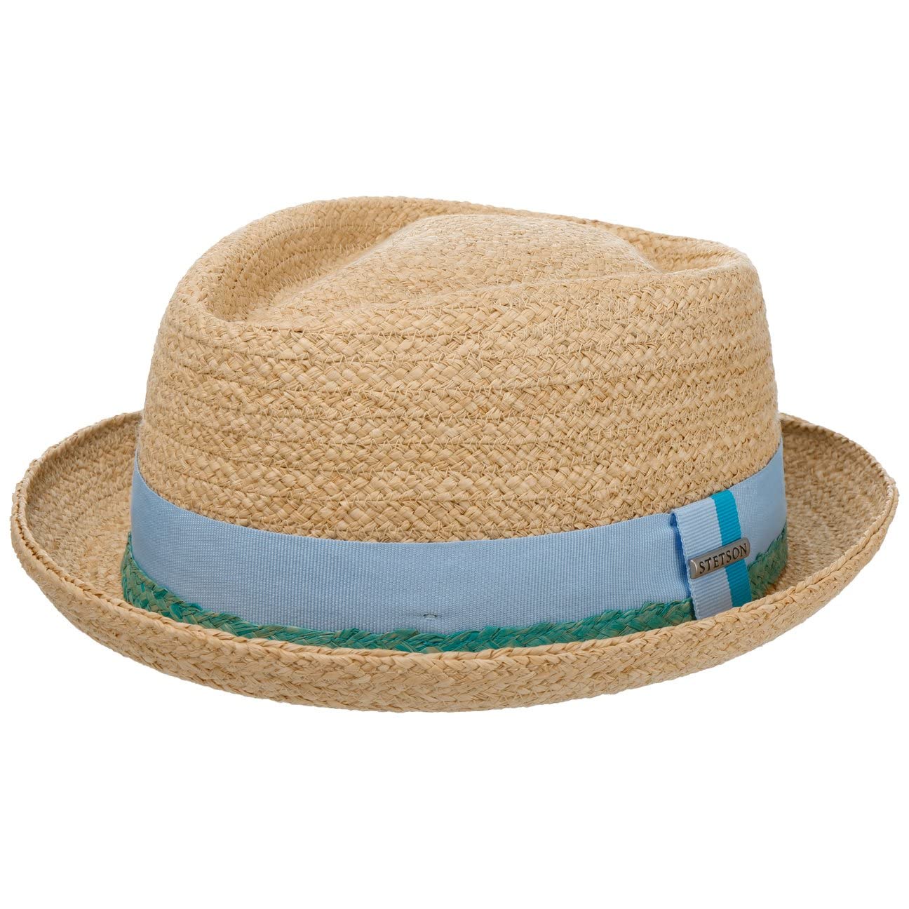 Stetson Vantella Diamond Cappello di Paglia da Sole Nastro in Grosgrain Unisex Primavera Estate