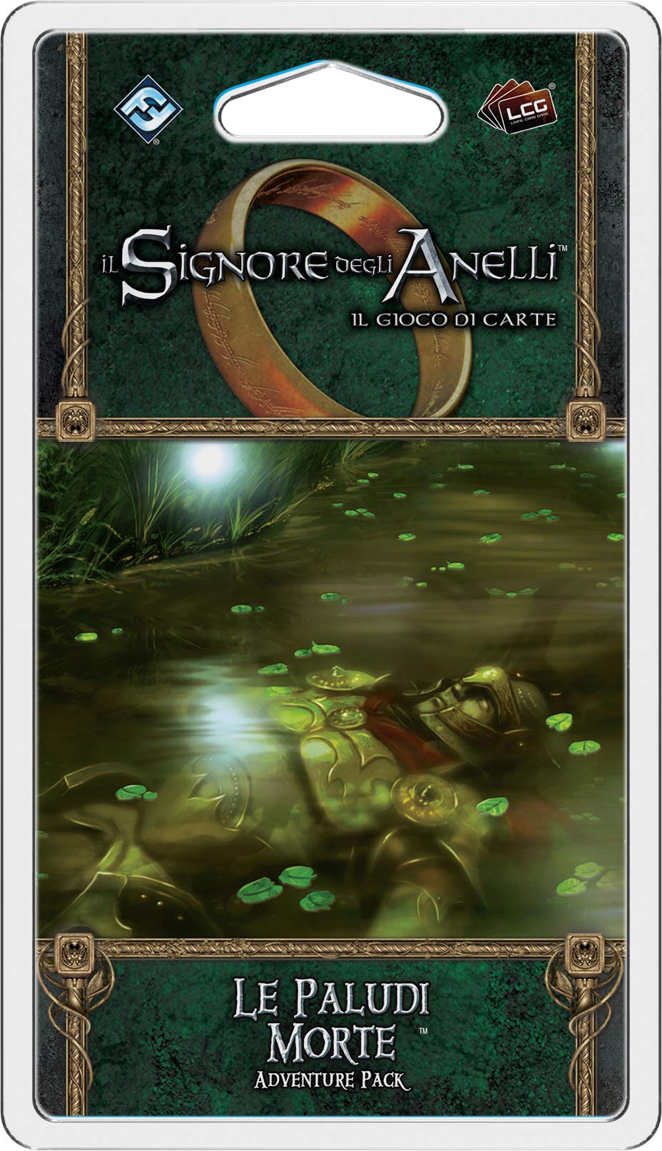 Giochi Uniti -The Lord of the Rings lcg New Death Marshes Board Game, Multicoloured, GU676