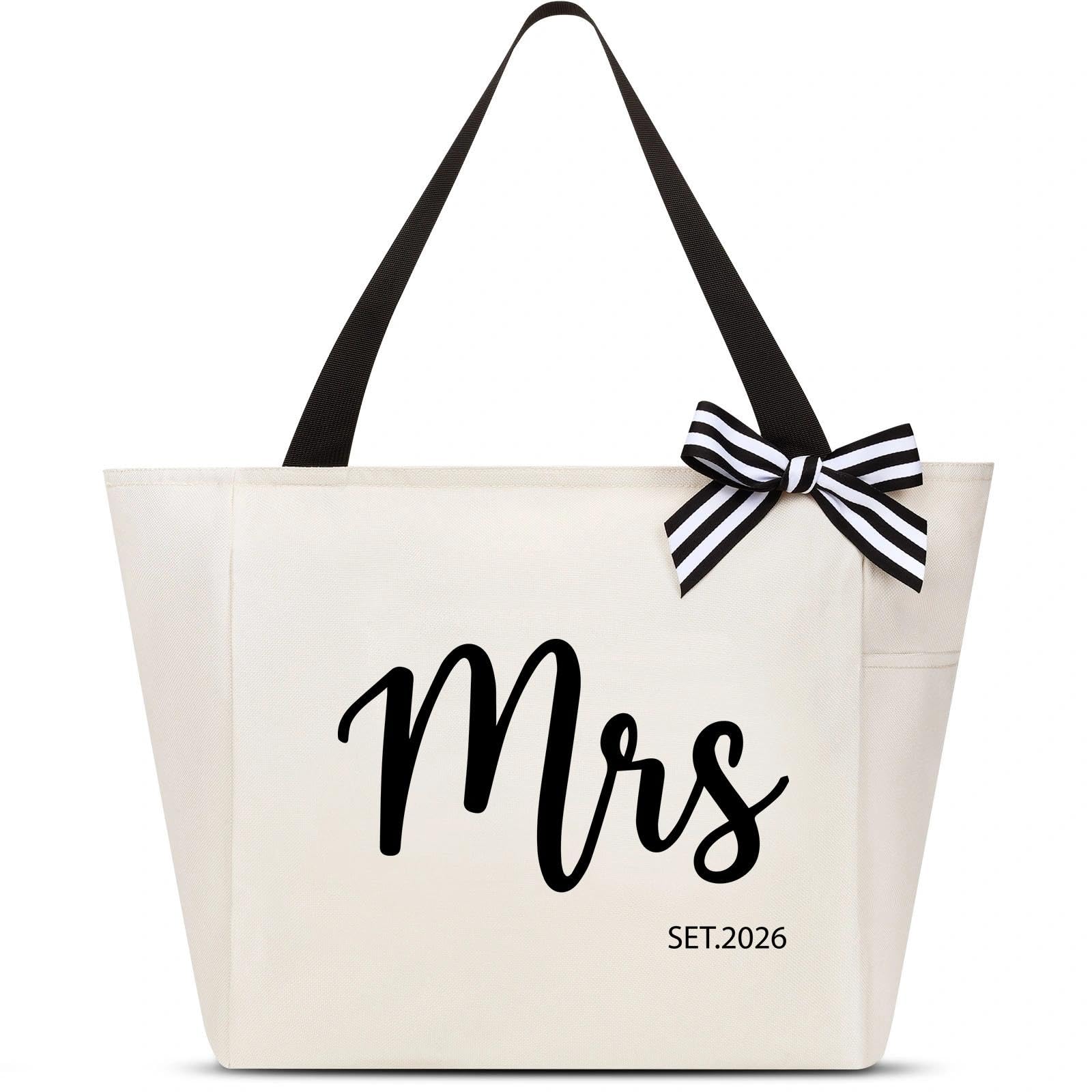 Vavabox Handtasche Damen A-Z Reißverschluss Schultertasche, Geschenke für Damen,Bräute und Brautjungfern,Arbeit,Reisen,Einkaufen,Schule