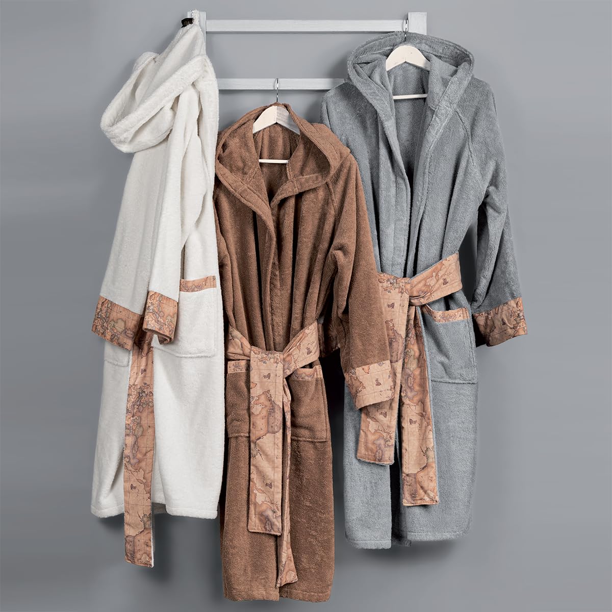 Accappatoio in Cotone Geo Classic