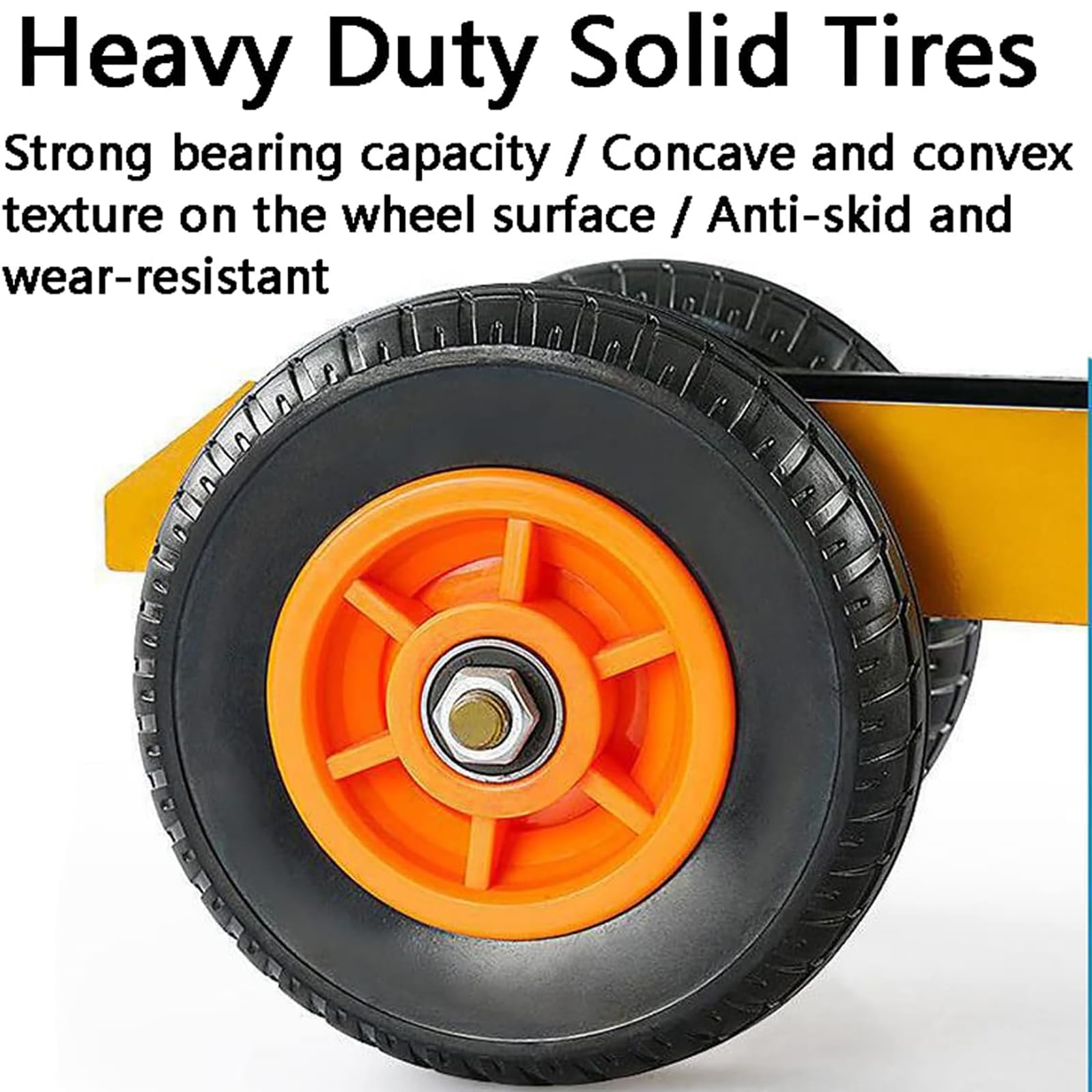 Piattaforma Con Ruote Art Plast 580x380 Mm - Polipropilene, Nera, Con Sistema Di Aggancio - Foto 5