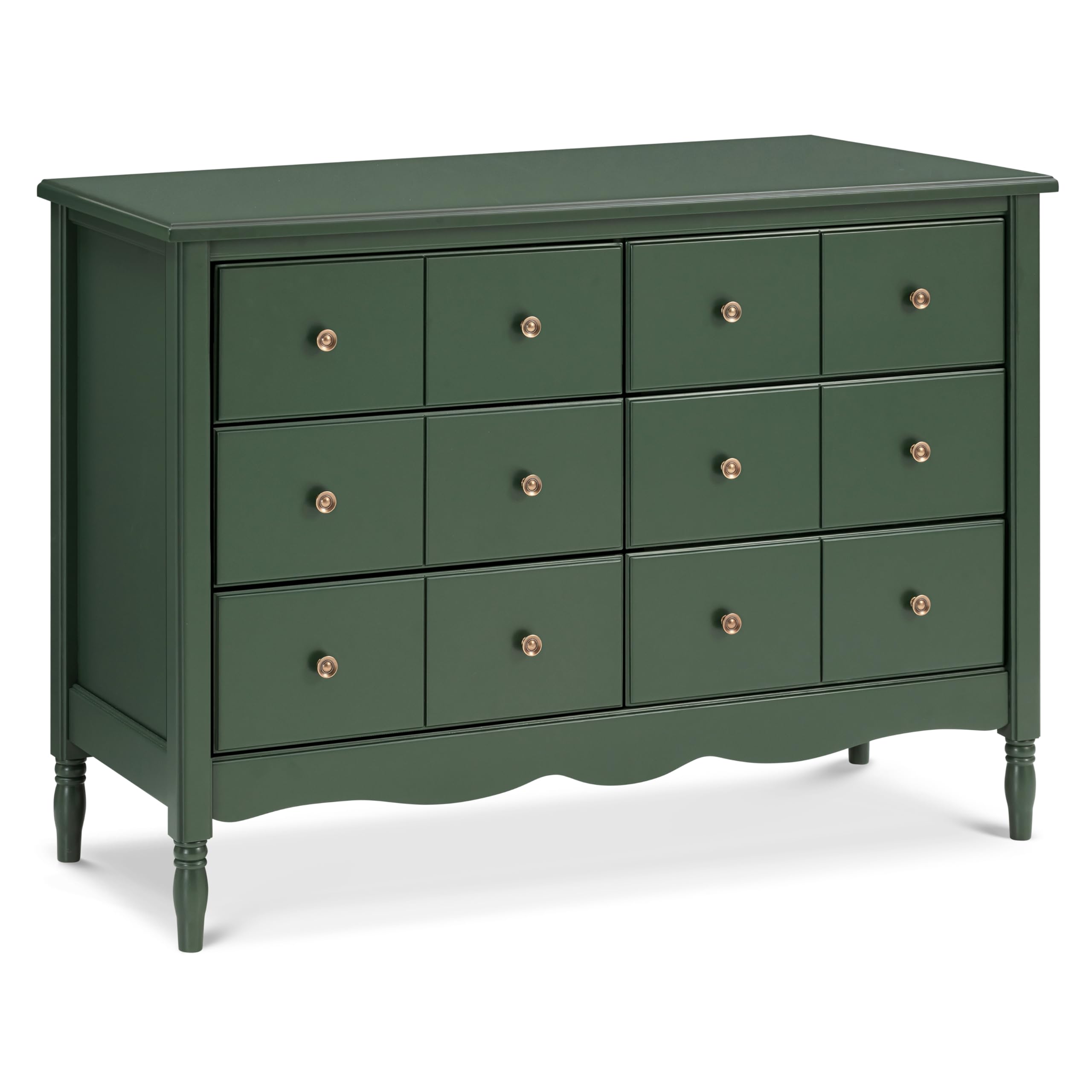 Namesake Liberty 6-Drawer Assembled Dresser in Forest Green
