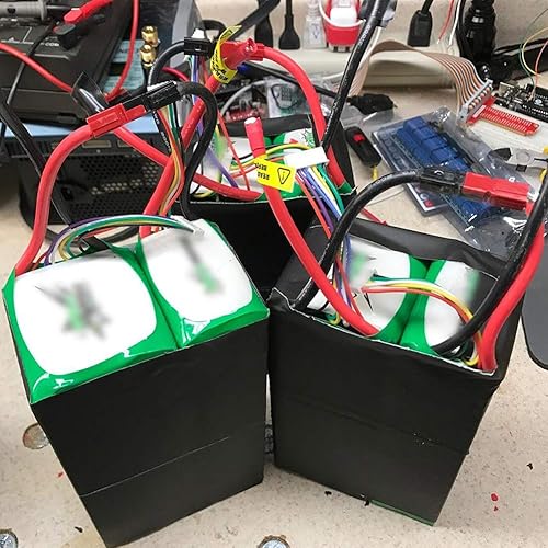 Miniatura 7 de LotFancy - Juego de cables de batería OFC, inversores de corriente, para automóvil, barcos, casa rodante, motocicleta