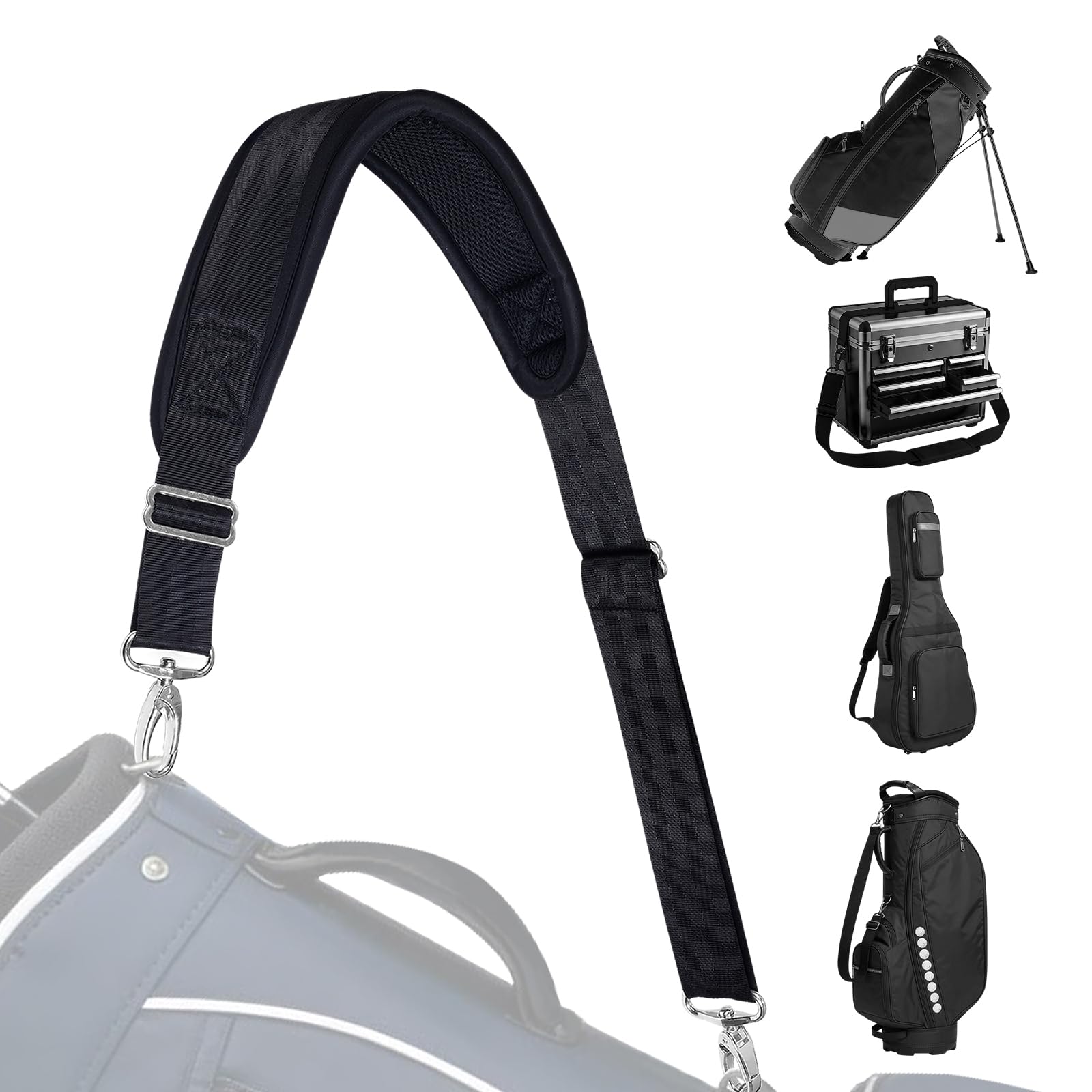 Universal 58"/67" Shoulder Strap for Bag Fixed Padded