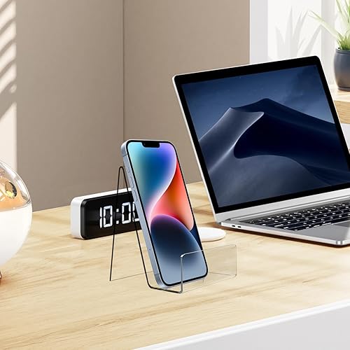 Miniatura 3 de Soporte de exhibición de acrílico para libros, soporte de exhibición de 4 x 3 pulgadas con repisa, caballete de acrílico transparente, soporte de