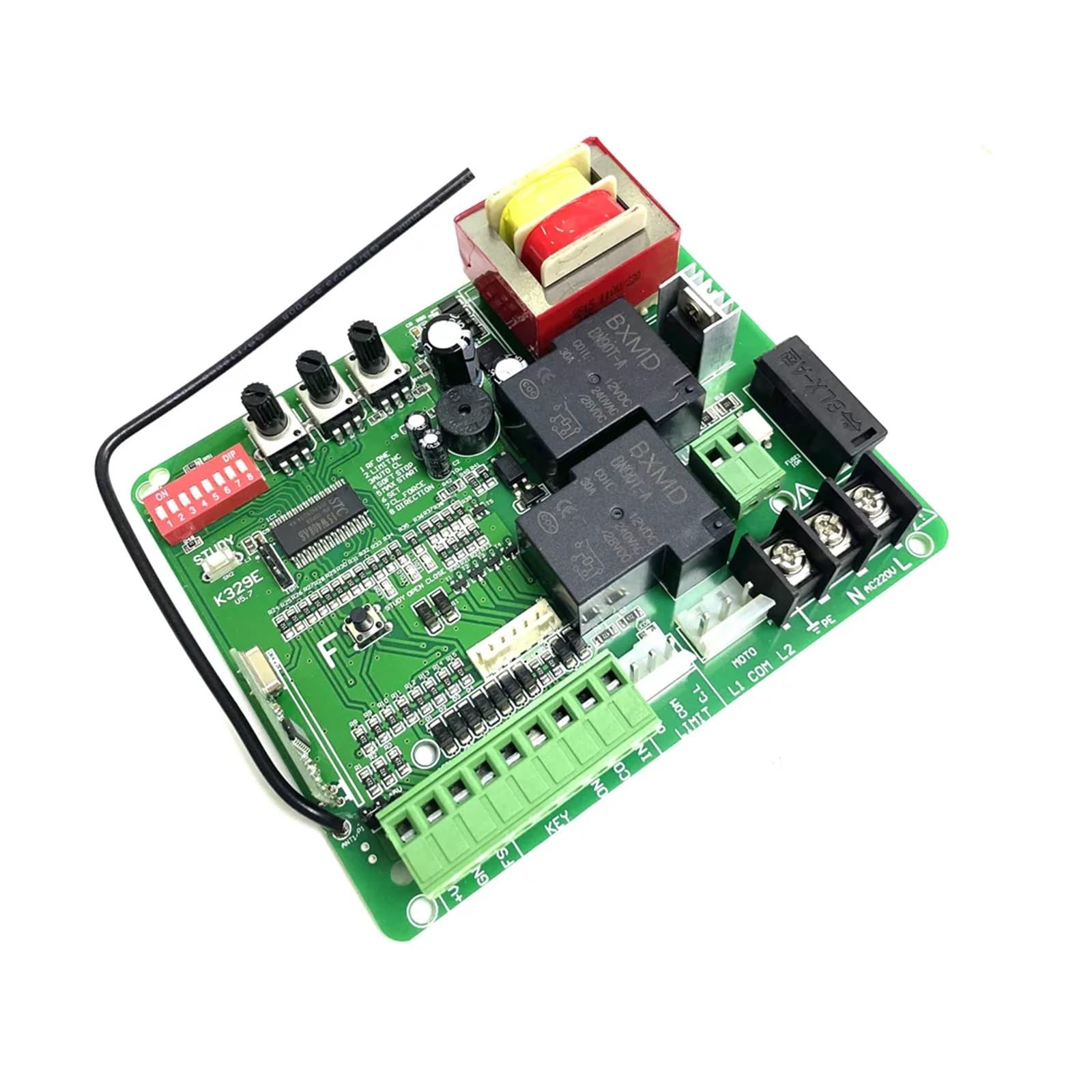 K329e Avvio graduale senza apriporta scorrevole Scheda motore scheda di controllo Piastra madre (telecomando opzionale)(4 remote control kit)