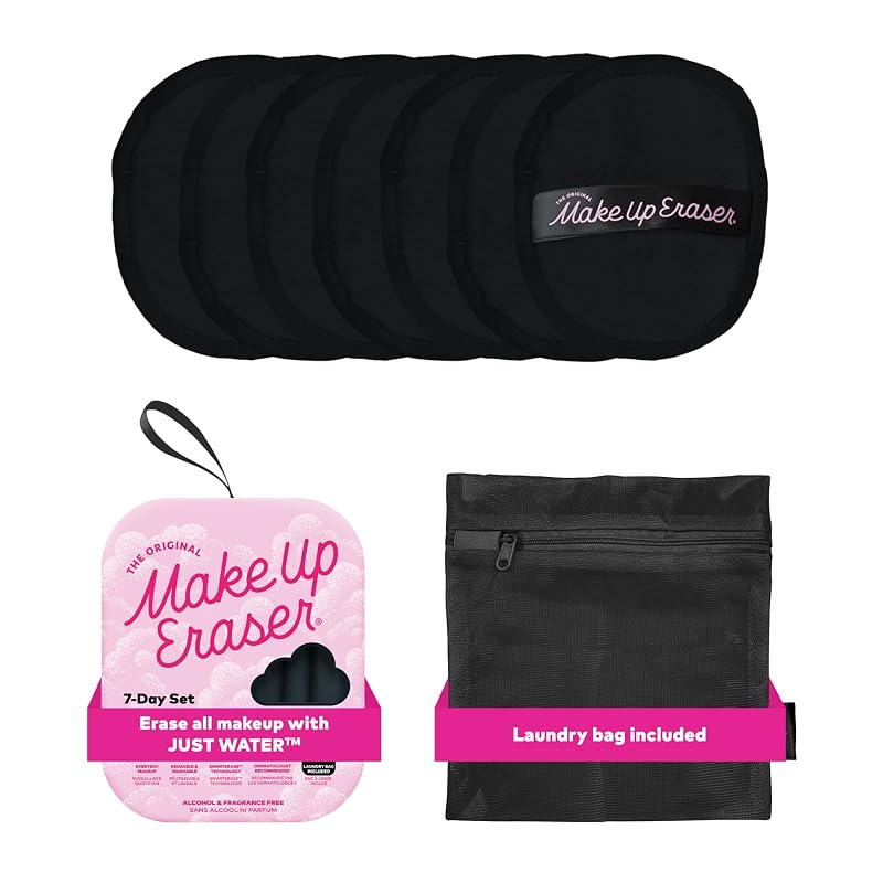MakeUp Eraser Conjunto Original para 7 Dias Preto com 7 Unidades