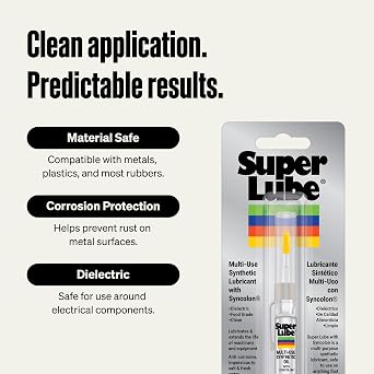 Super Lube 51010 Oil Super Lube,Translucent white 0.25 Oz.