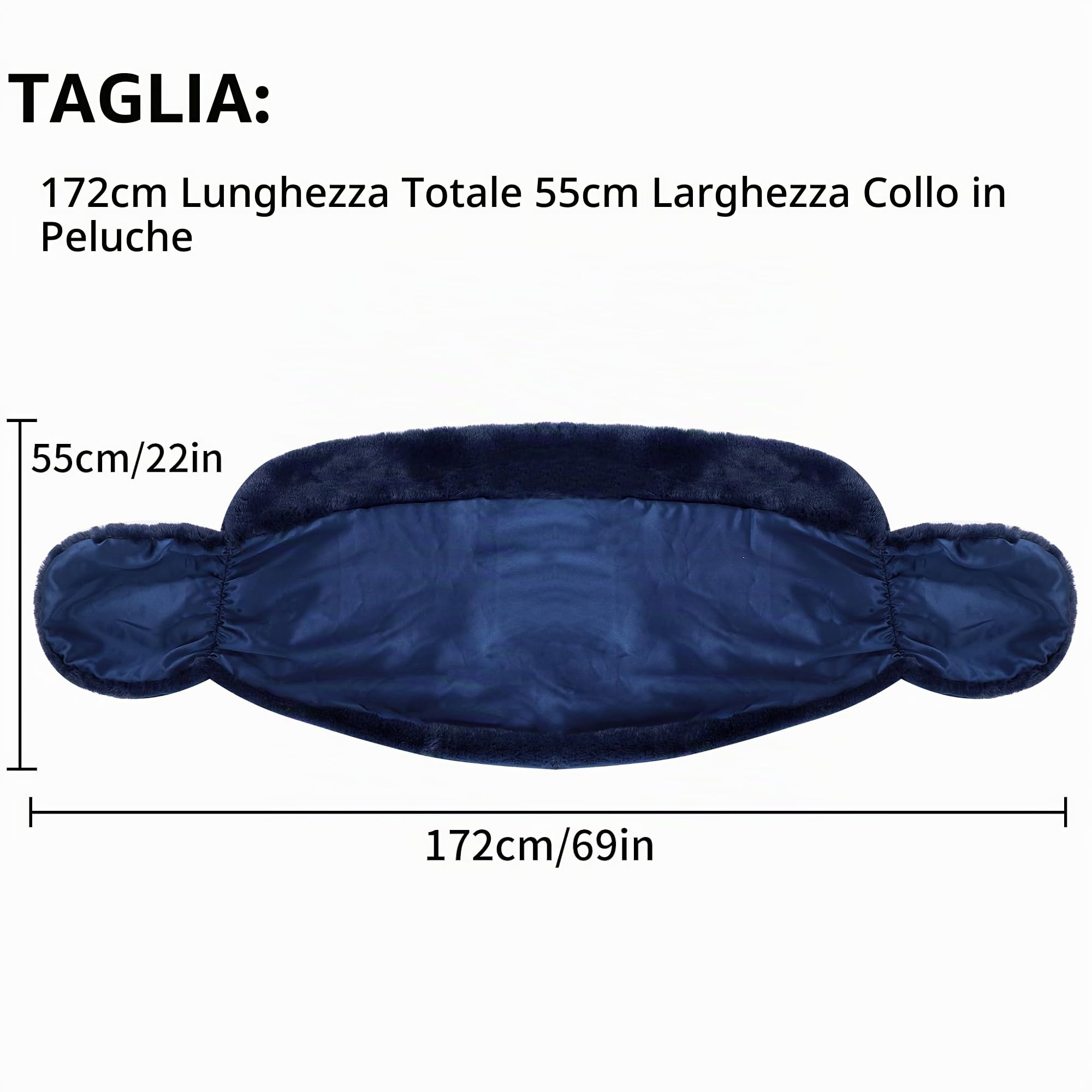 Lifup Scialle Stola Donna Pelliccia Sintetica Sciarpa Elegante Morbido Coprispalle per Matrimonio Invernale Cerimonia Sposa Damigella