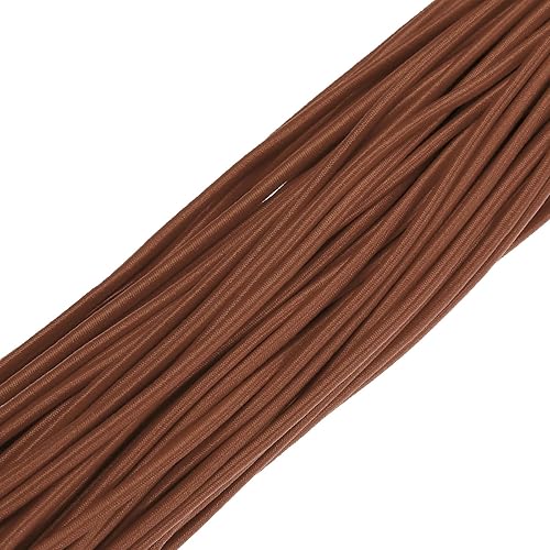 Vista 35 de PATIKIL Cuerda elástica elástica de 1/8 pulgadas, 11 yardas (0.118 in x 32.8 ft), color verde militar para manualidades, correas de gancho