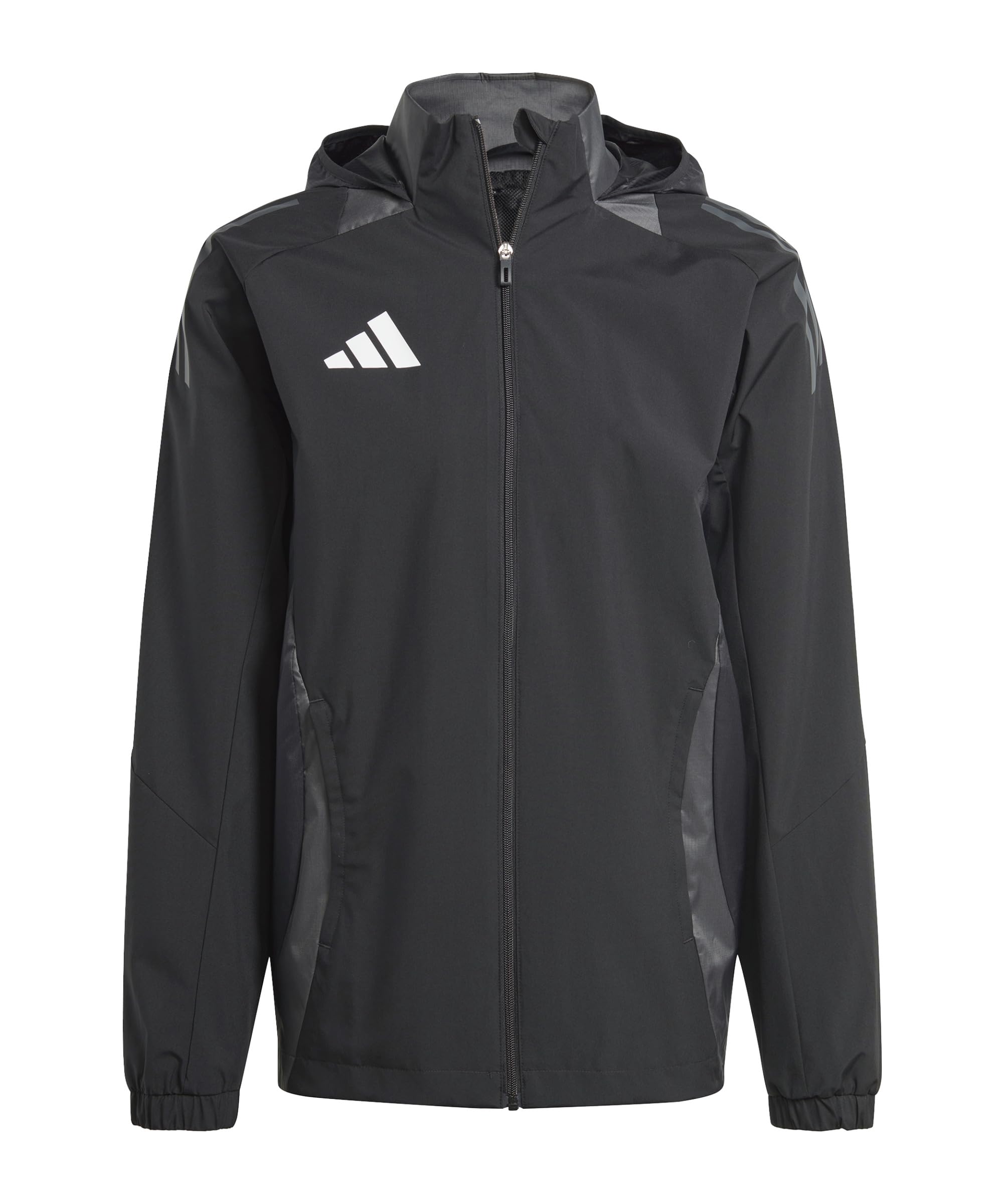 Adidas Schwarzgrau Performance Fußball - Teamsport Textil - Allwetterjacken Tiro 24 Competition Allwetterjacke Xxl