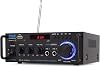 PyleUsa Home Audio Amplifier Home Theater Power Stereo Receiver Surround Sound PDA29BUEU