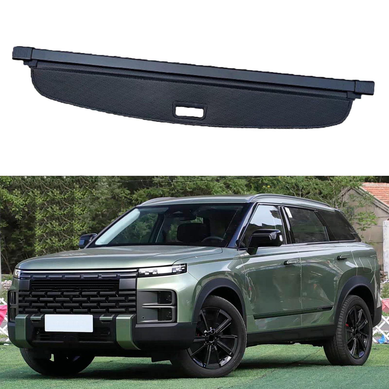 SXLGDW Car Retractable Rear Trunk Parcel Shelf,Compatible with Chery Explorer 06 2023-2025,Car parts
