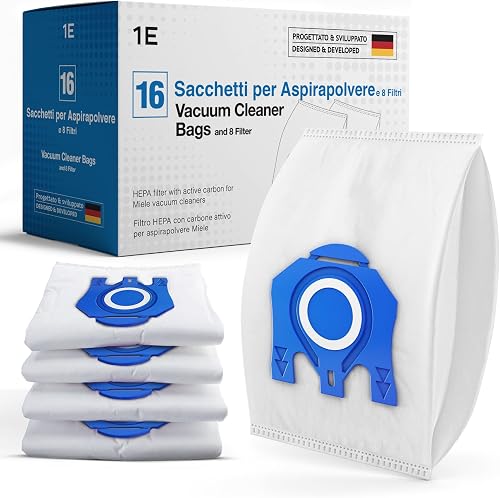 16 sacchetti GN per aspirapolvere Miele Complete C3, C2…