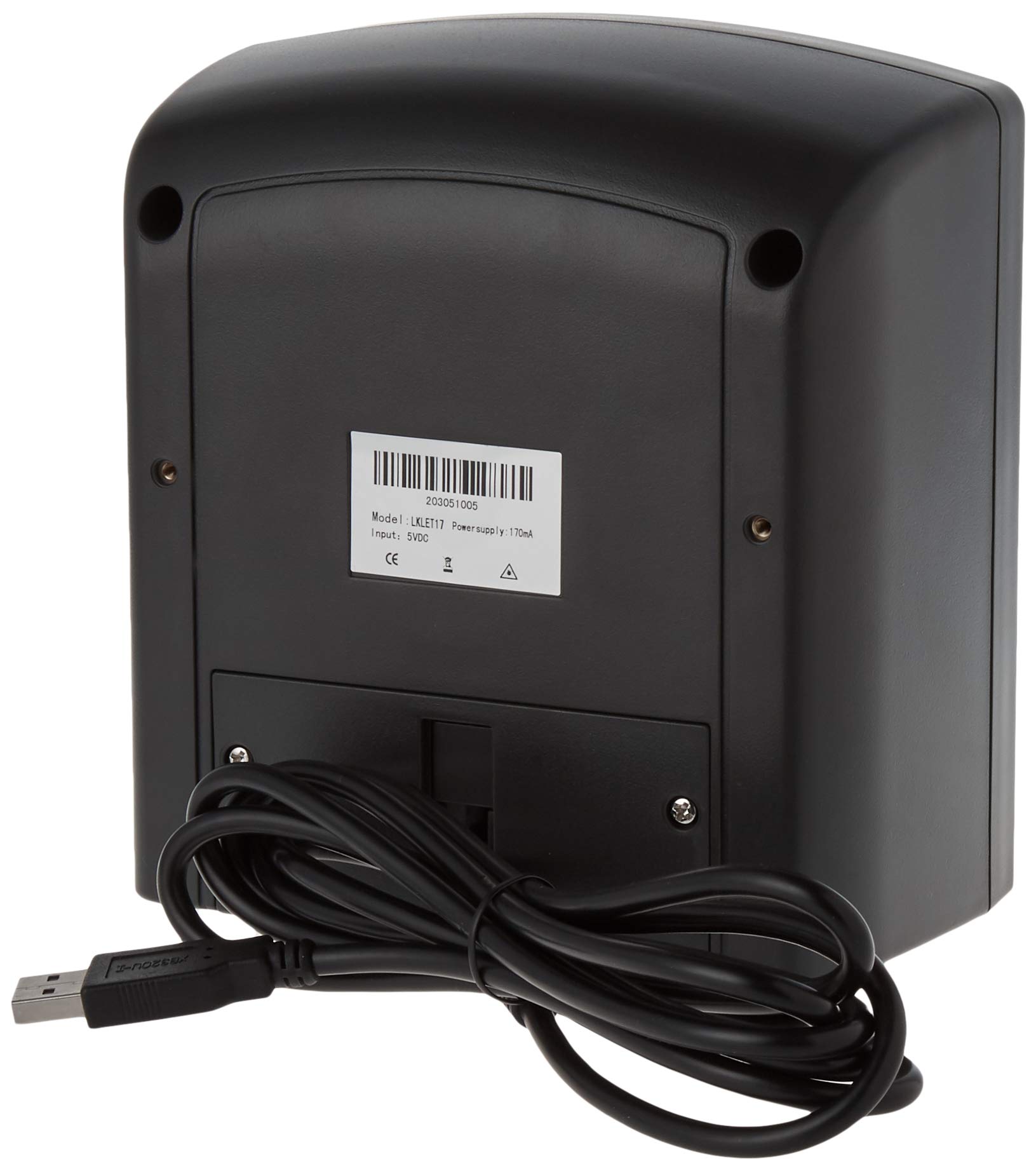 LINK LKLET17 LETTORE BARCODE OMNIDIREZIONALE USB CON SUPPORTO DISPLAY VETRO TEMPERATO