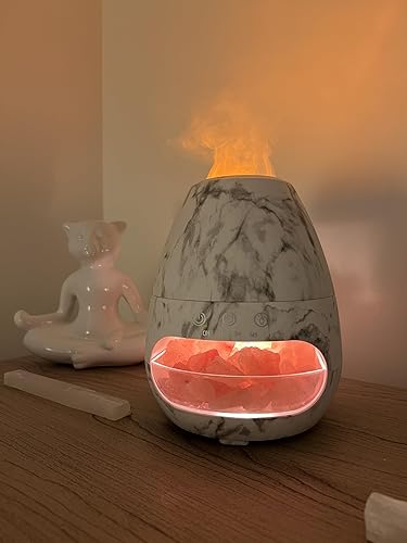 Miniatura 3 de Lámpara Himilayan Salt Rock  Difusor  Aceite Esencial  Aromoaromaterapia