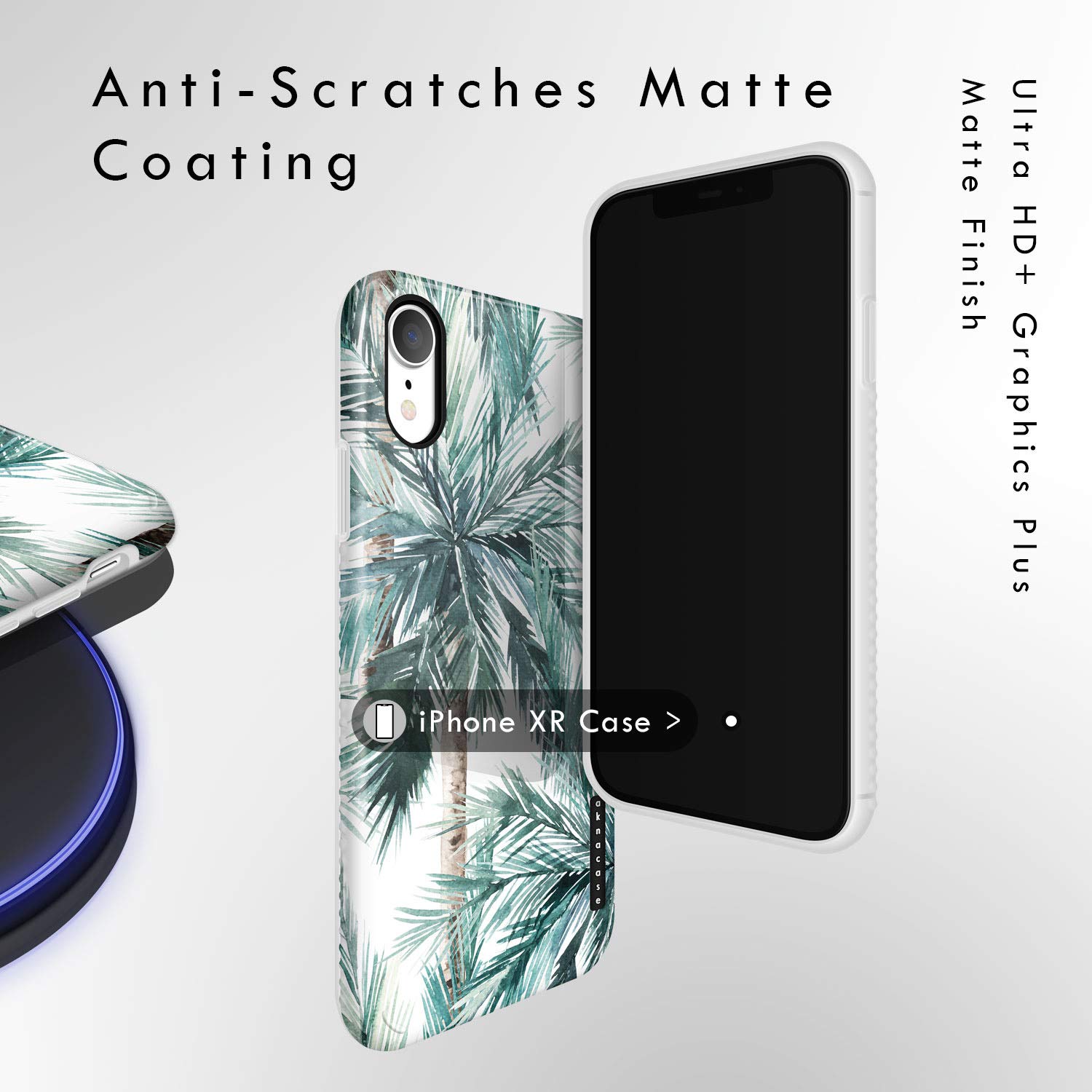 Iphone Xr Case Tropical Leaf Akna Sili Tastic Series High