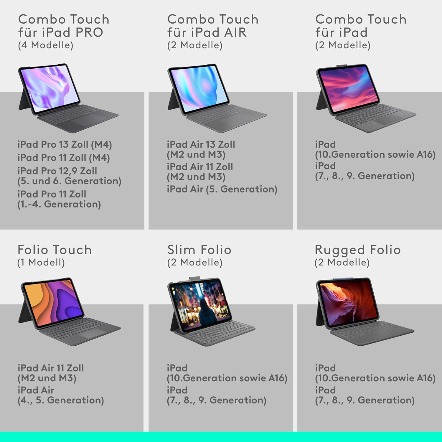 Logitech SLIM FOLIO Apple Pencil tartó