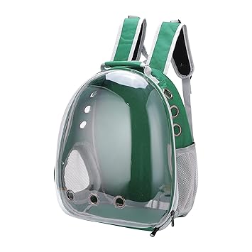 Pet Backpack, Cat Backpack Carrier Ventilated for Walk Outdoors for Bike for Hike(Default)