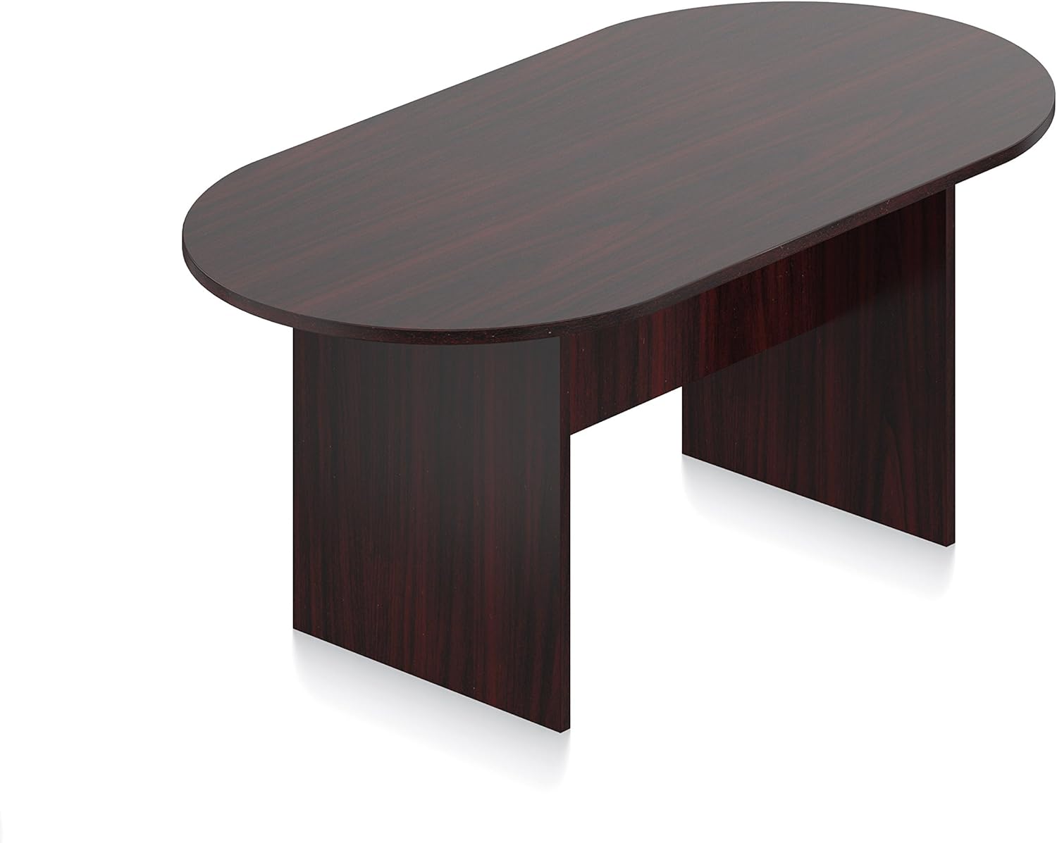Offices to Go Conference Table-Racetrack 6 Ft (American Mahogany)