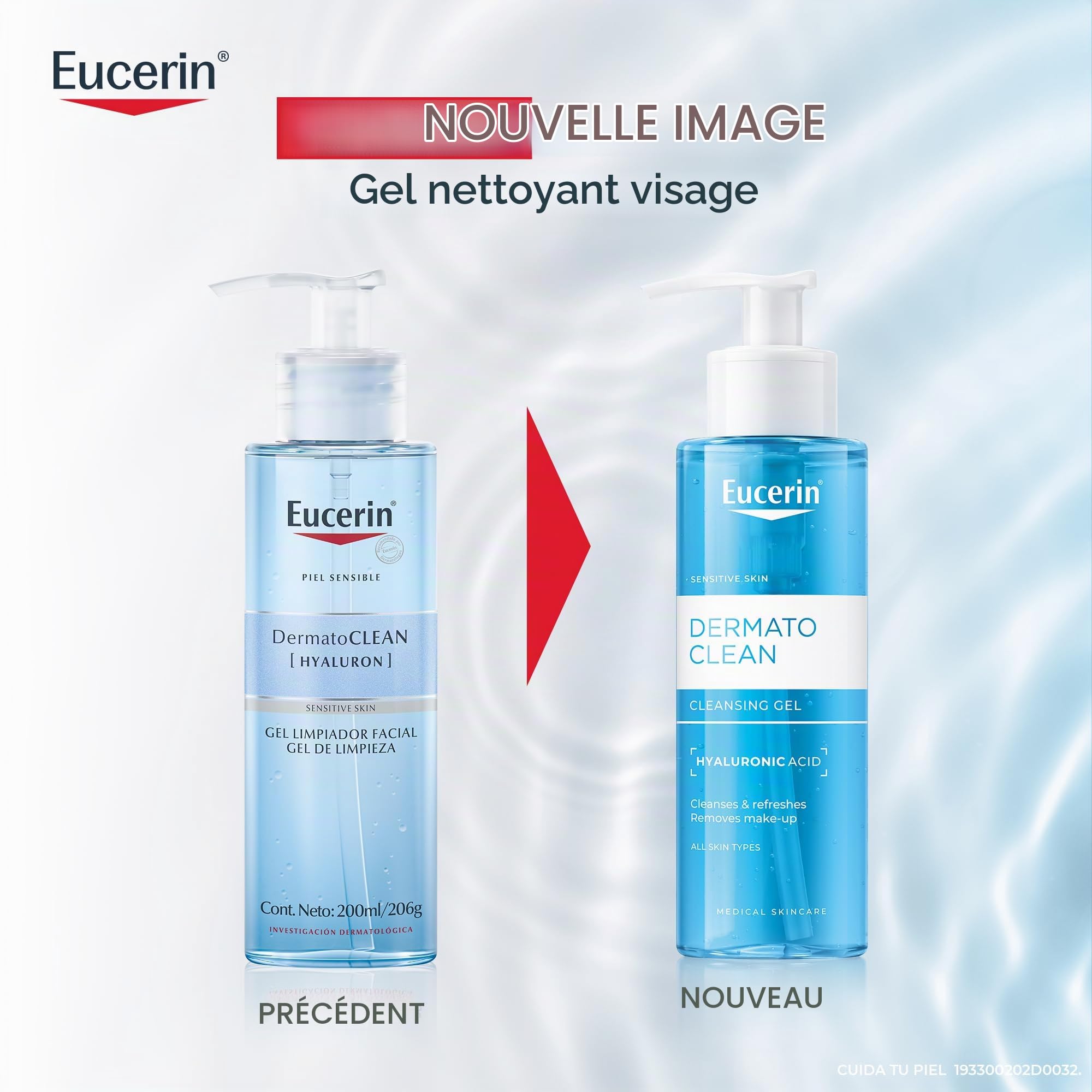 Eucerin Dermatoclean Gel Limp Refr 200Ml