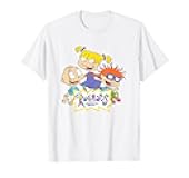 Iconic Trio Angelica Tommy Chuckie Big Chest Logo T-Shirt