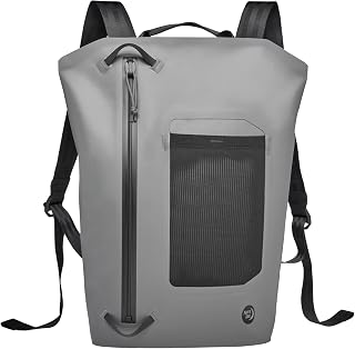 Nite Ize RunOff Waterproof 12L Backpack - IP67-Rated Backpack - Lightweight Travel Bag with TRU Zip Technology - Outdoor Gear with Attachment Points, Adjustable Shoulder Straps & Mesh Pockets