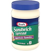 Vista 6 de Kraft America's Favorite Sandwich Spread, tarro de 15 onzas líquidas (paquete de 3)