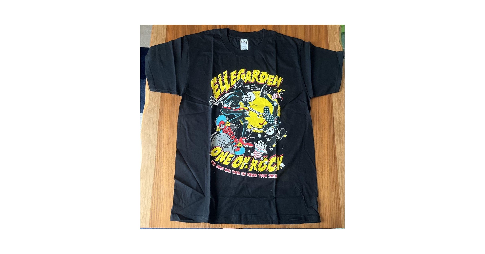 ELLEGARDEN ONE OK ROCK コラボ Tシャツ ELLEGARDEN ONE OK ROCK コラボTシャツ 黒色 Lサイズ - メルカリ