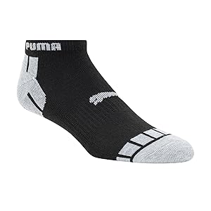 PUMA Men's 8 Pack Low Cut Socks