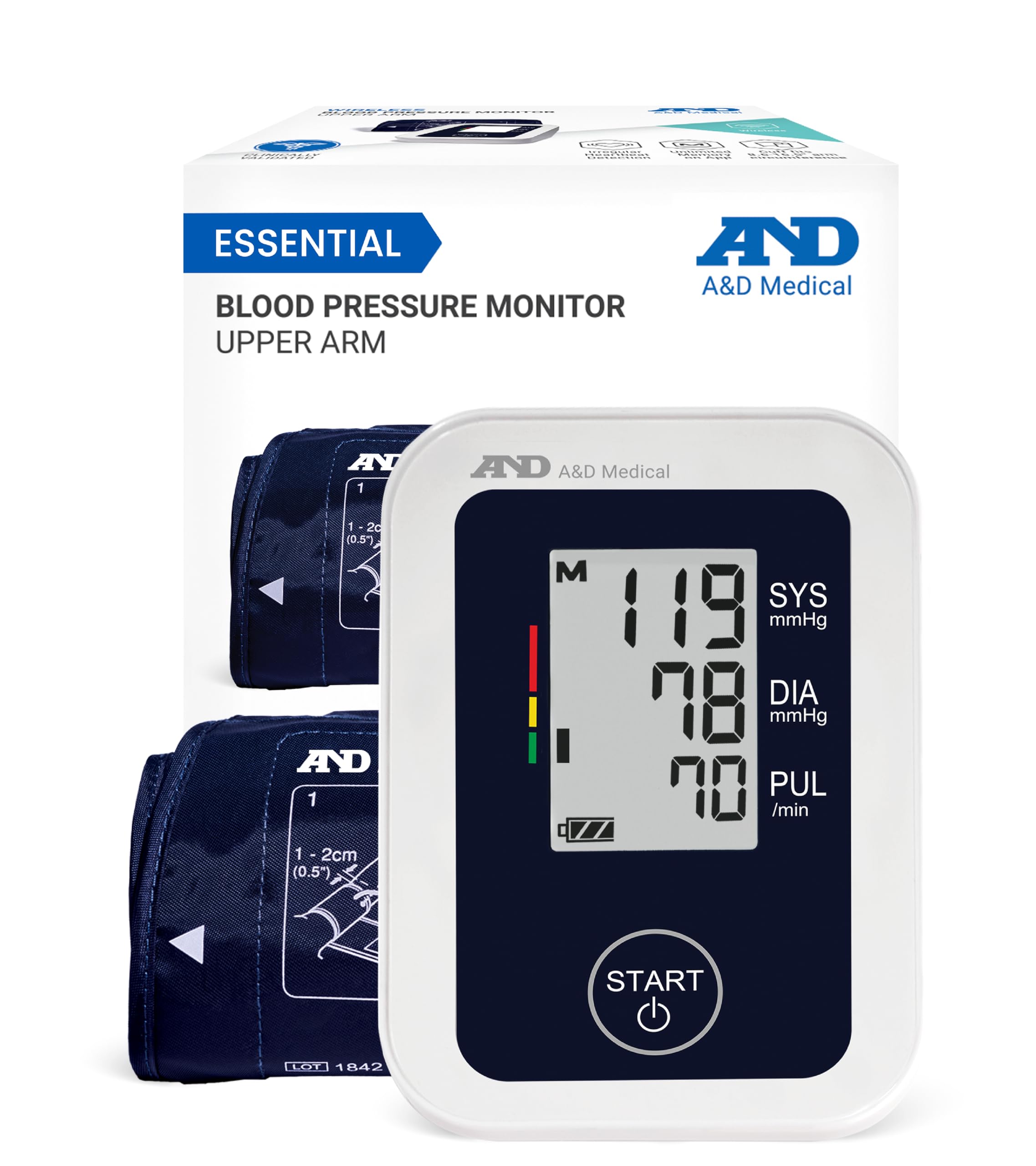 AND UA-651 Digital Blood Pressure Monitor | Best BP Machine for Home Use | Accurate BP Check Machine | Automatic Blood Pressure Monitoring Device (Clinically validated - European Society for Hypertension (ESH)