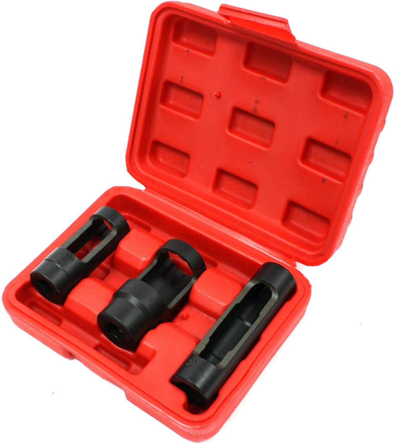 New 3pc Diesel Oxygen Sensor 22mm/28mm Injector Socket Set