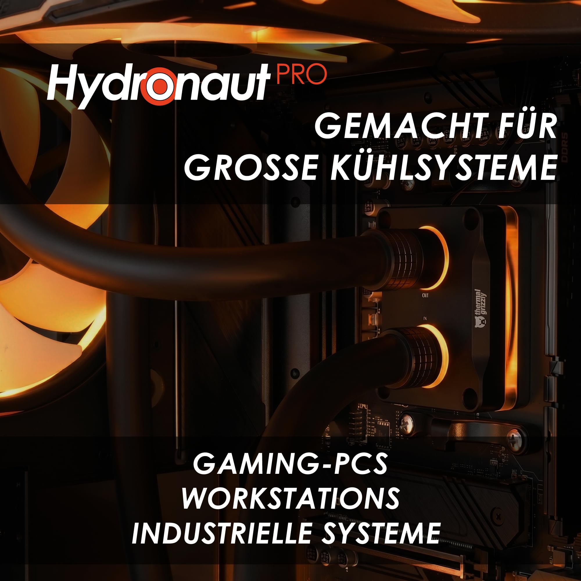 Thermal Grizzly Hydronaut Pro - 30g Wärmeleitpaste - silikonfrei, herausragende Wärmeleitfähigkeit und Langzeitstabilität für CPU, GPU, anspruchsvolle Workstations und industrielle Kühlsysteme