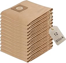 12 x Paper Filter Bags Compatible with Bosch Advancedvac 20 Vacuum Cleaner Bags Replacement 2609256F33