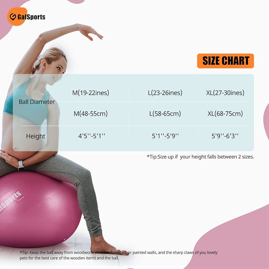 The Birth Ball Birthing Ball For Pregnancy Labor 18 Page