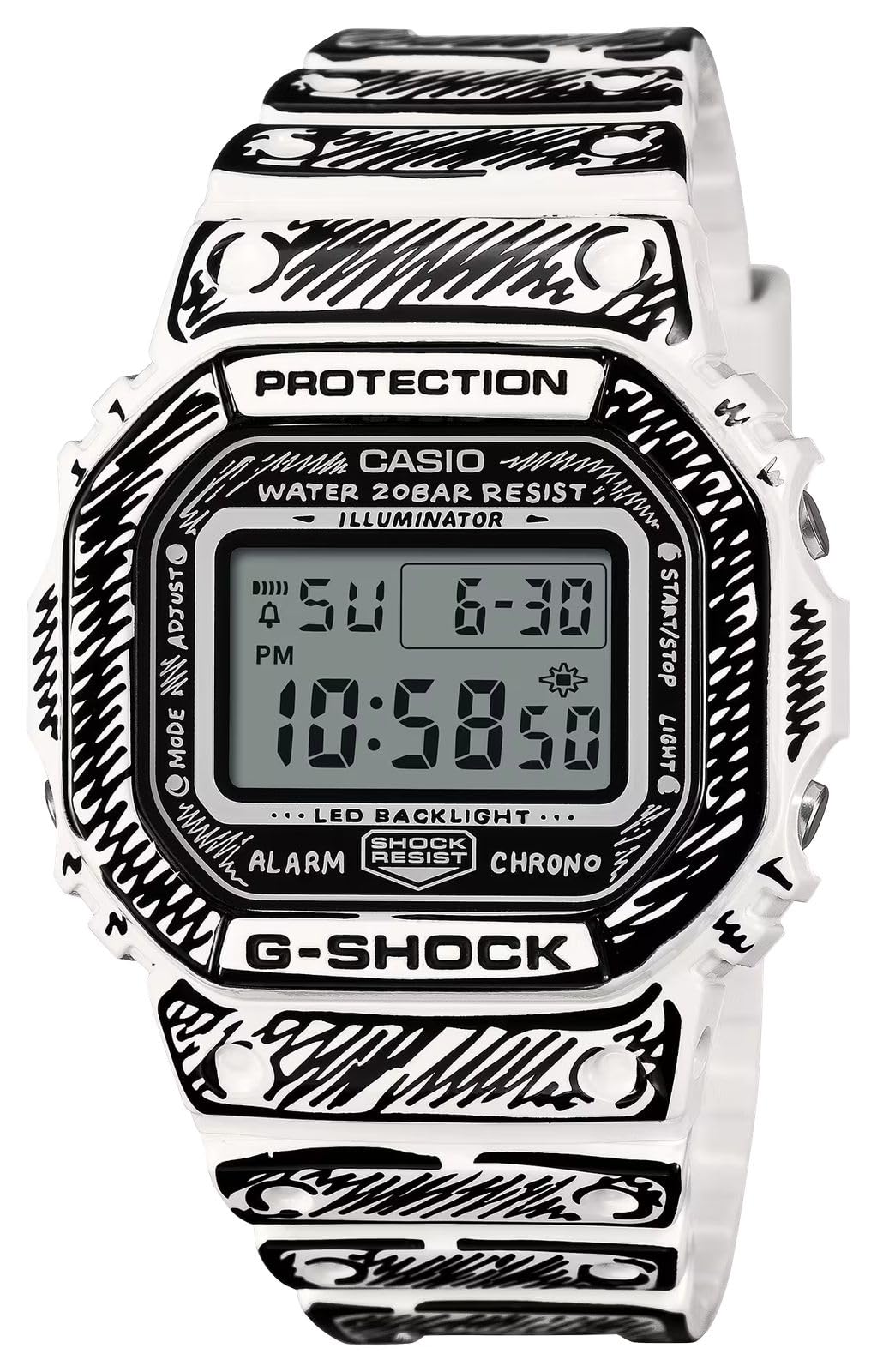 Casio Orologio G-Shock x Joshua Vides DW-5600JV-7ER Digitale