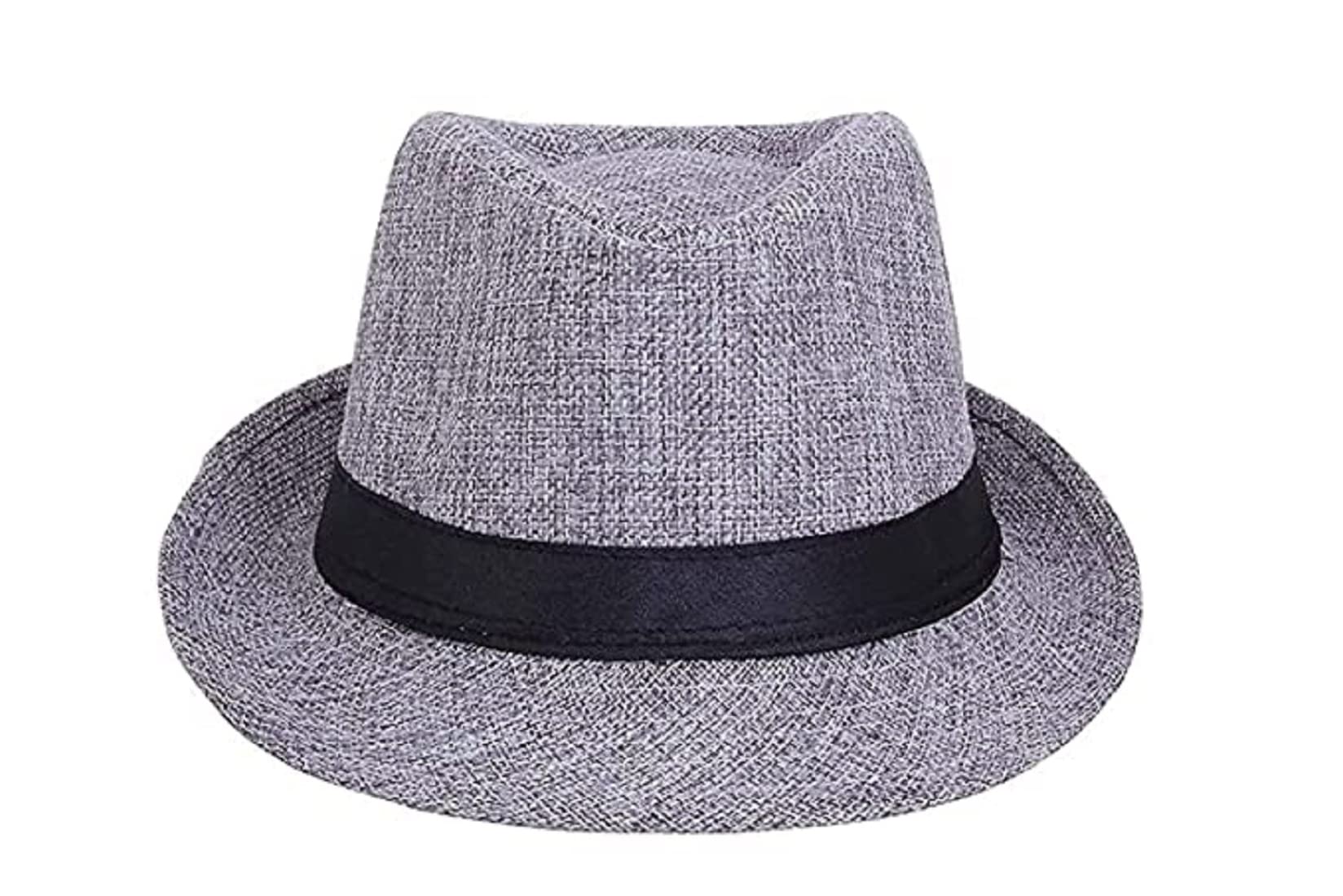 CAPITEUM Fedora Hat for Men and Women UV Protection Summer Hat Travel Use Cream Pack of 1-image-27