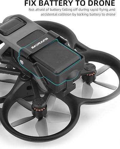 Miniatura 3 de Battery Anti-release Buckle Lock-up Anti-falling Foldable Battery Safety Lock Buckle Guard for DJI Avata