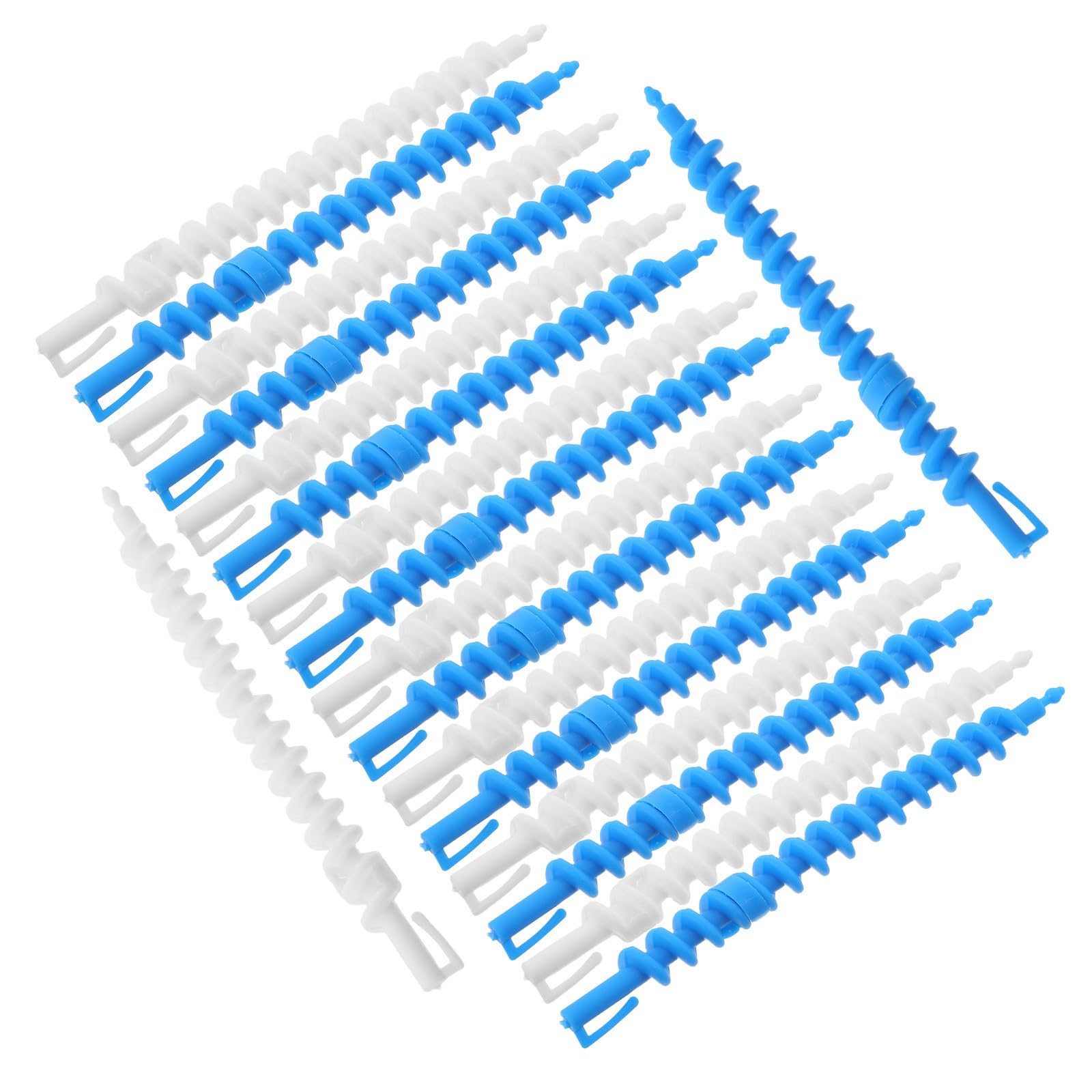 Toyvian Varillas Preciso Diseño Pelo Piezas Espiral 72 de para Plástico para Ondas Duraderas en Casa Salón de Peluquería