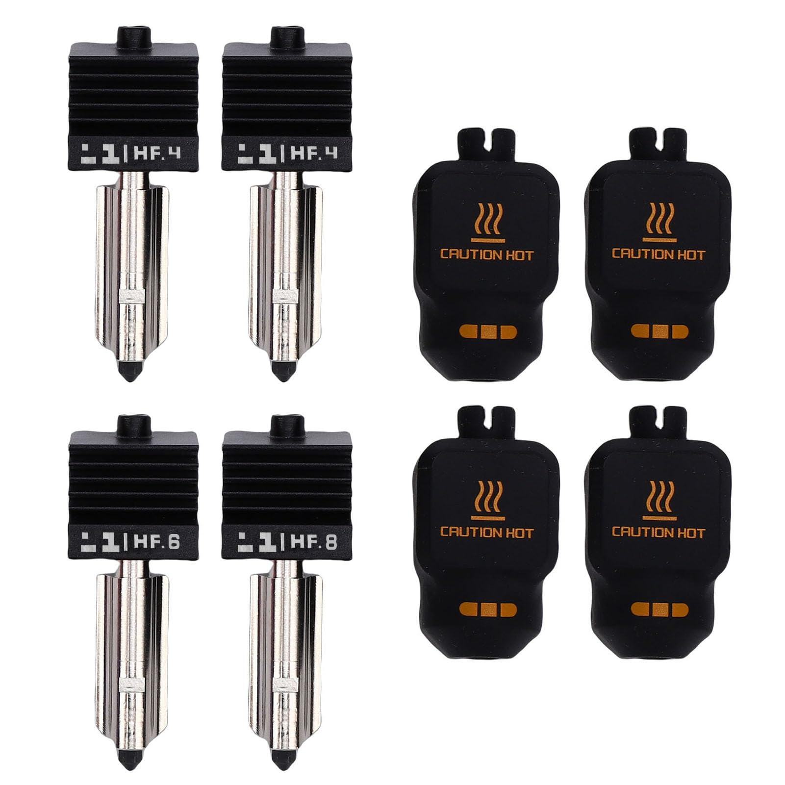Kit Hotend de Repuesto, Boquillas 0.4-0.8mm para Impresora