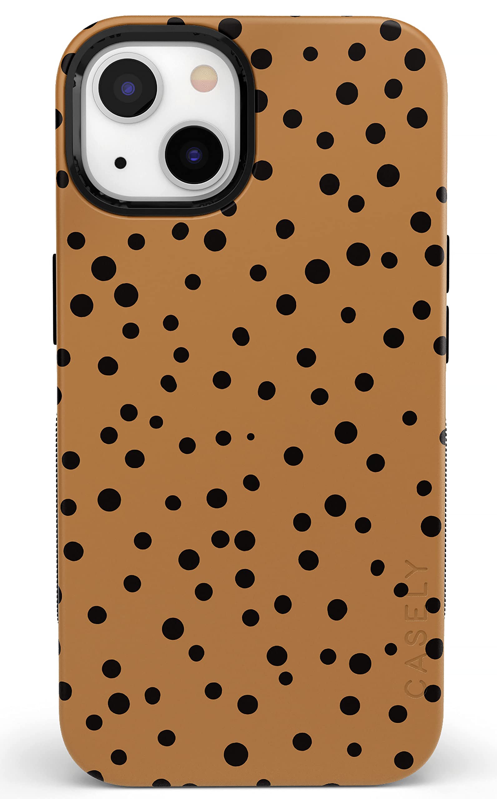 Casely iPhone 14 Case | Spot On | Dotted Animal Print | Compatible with MagSafe | Bold Protective Design