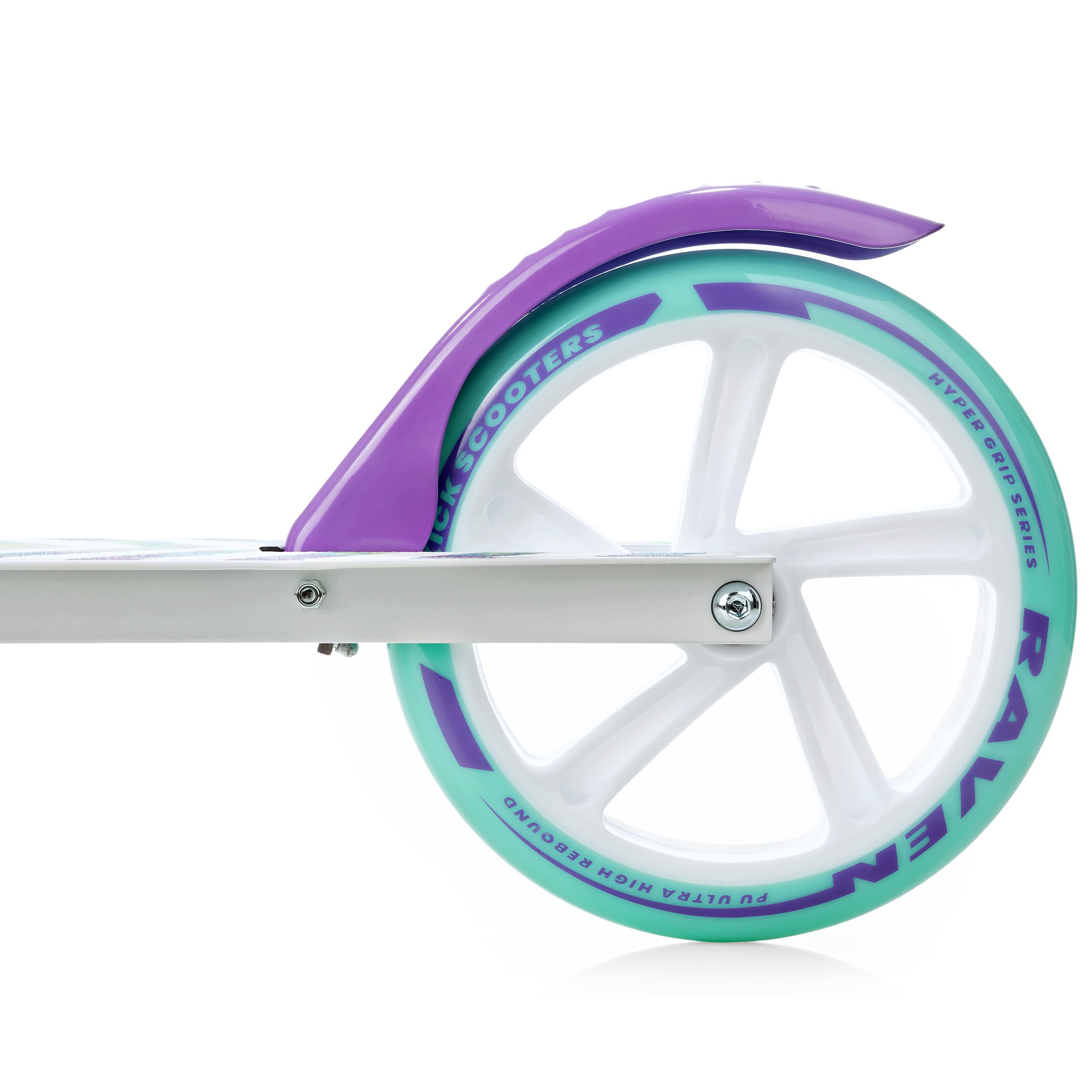 Raven - Monopattino per bambini, adulti - Scooter - Monopattino freestyle - Pieghevole, regolabile, tracolla per il trasporto, campanello