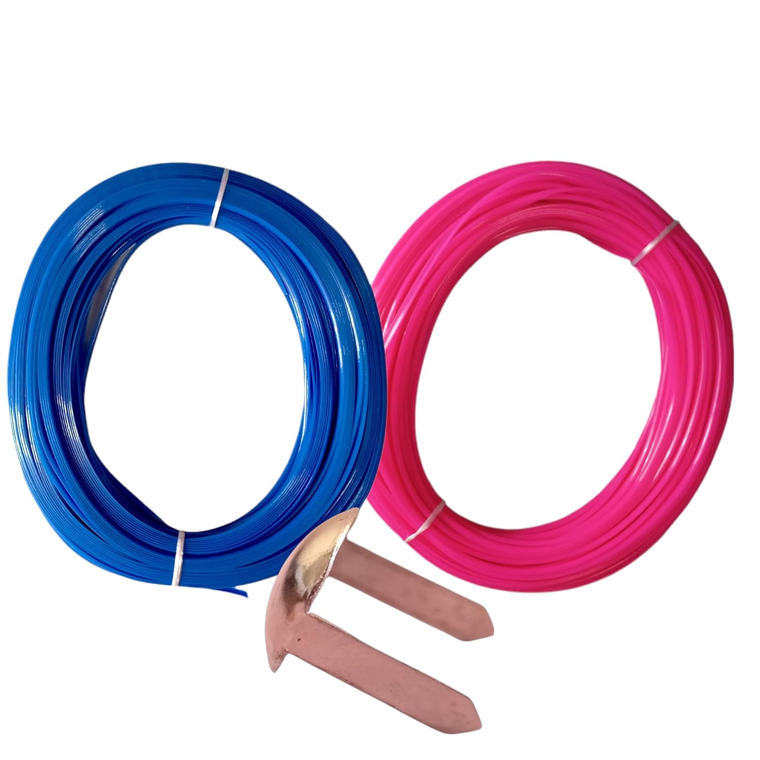 ADW CRAFT'S® Plastic Wire for Basket Making ROYAL BLUE+PINK (2