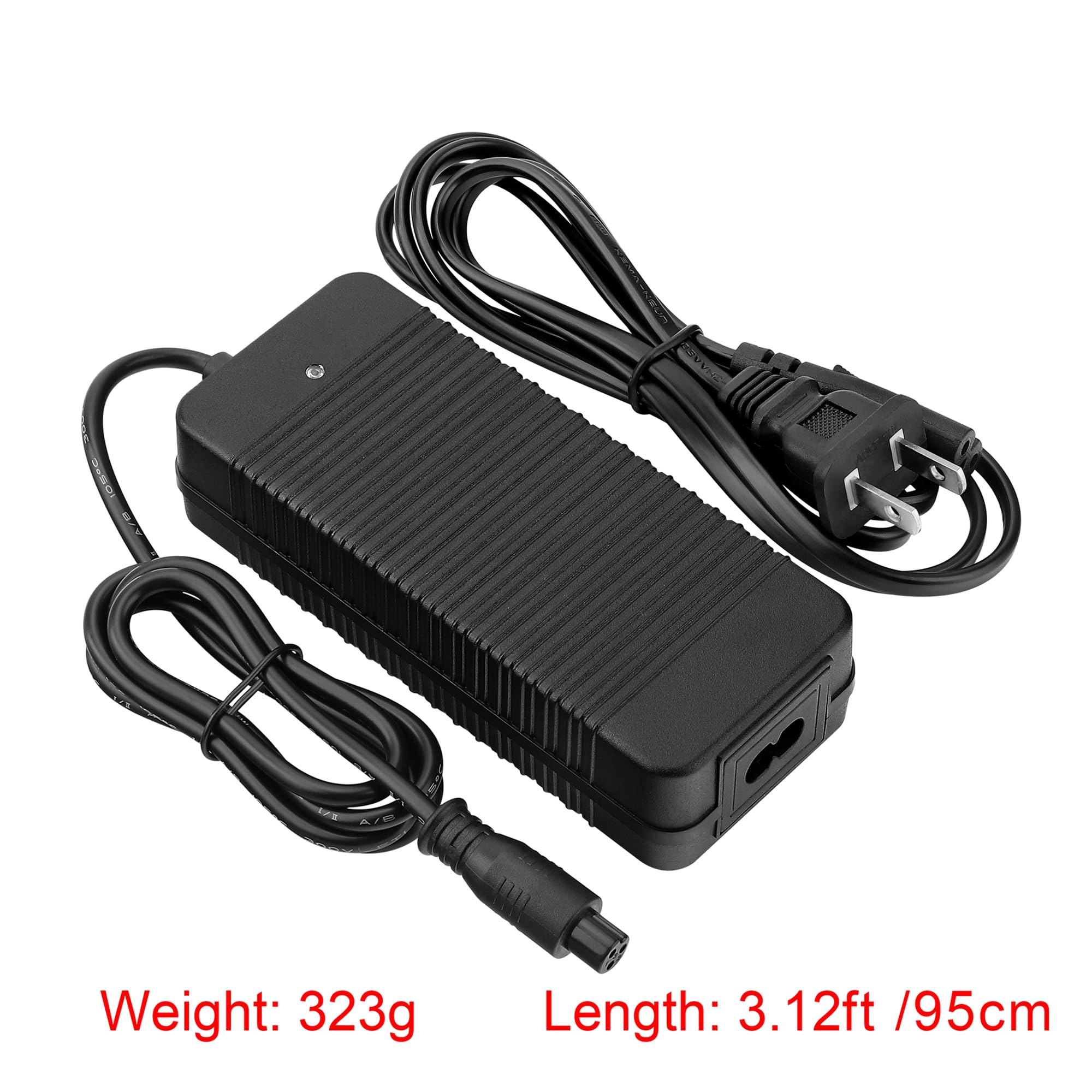 XWNV 24V 2A Electric Bike Scooter Battery Fast Charger Compatible with CC2420 E150 E175 E200 E225S E300 E325S E500 MX350 MX400 PR200 Pocket Mod Rocket, Dirt Quad, Mini Chopper Sunl City Express etc.