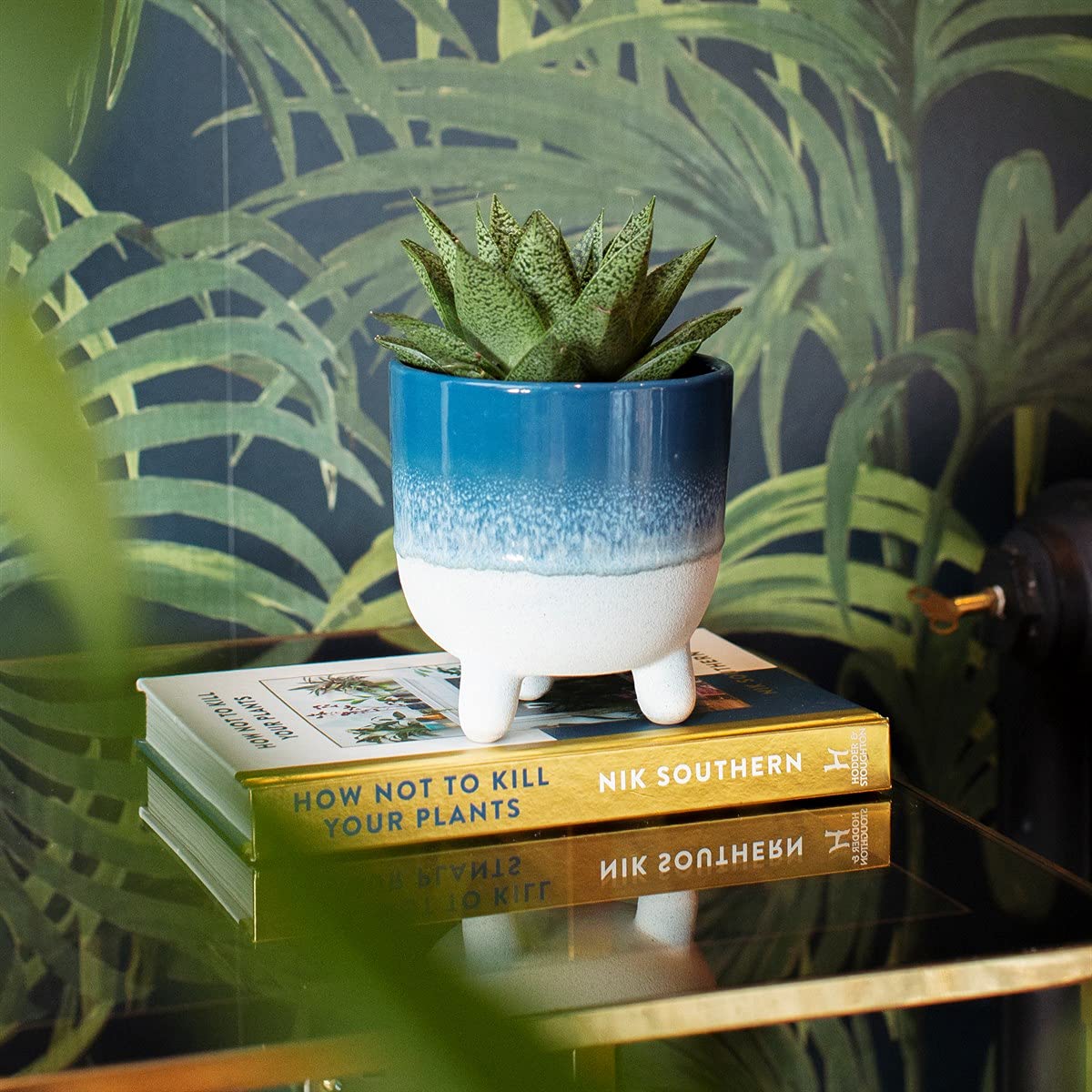 Piccolo vase in gres Mojave Glaze grigio - Sass & Belle