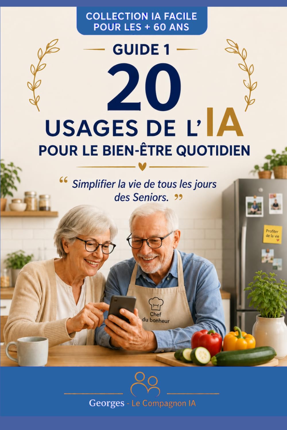 20 usages IA pour le bien-être quotidien: Simplifier la vie de tous les jours des Seniors.