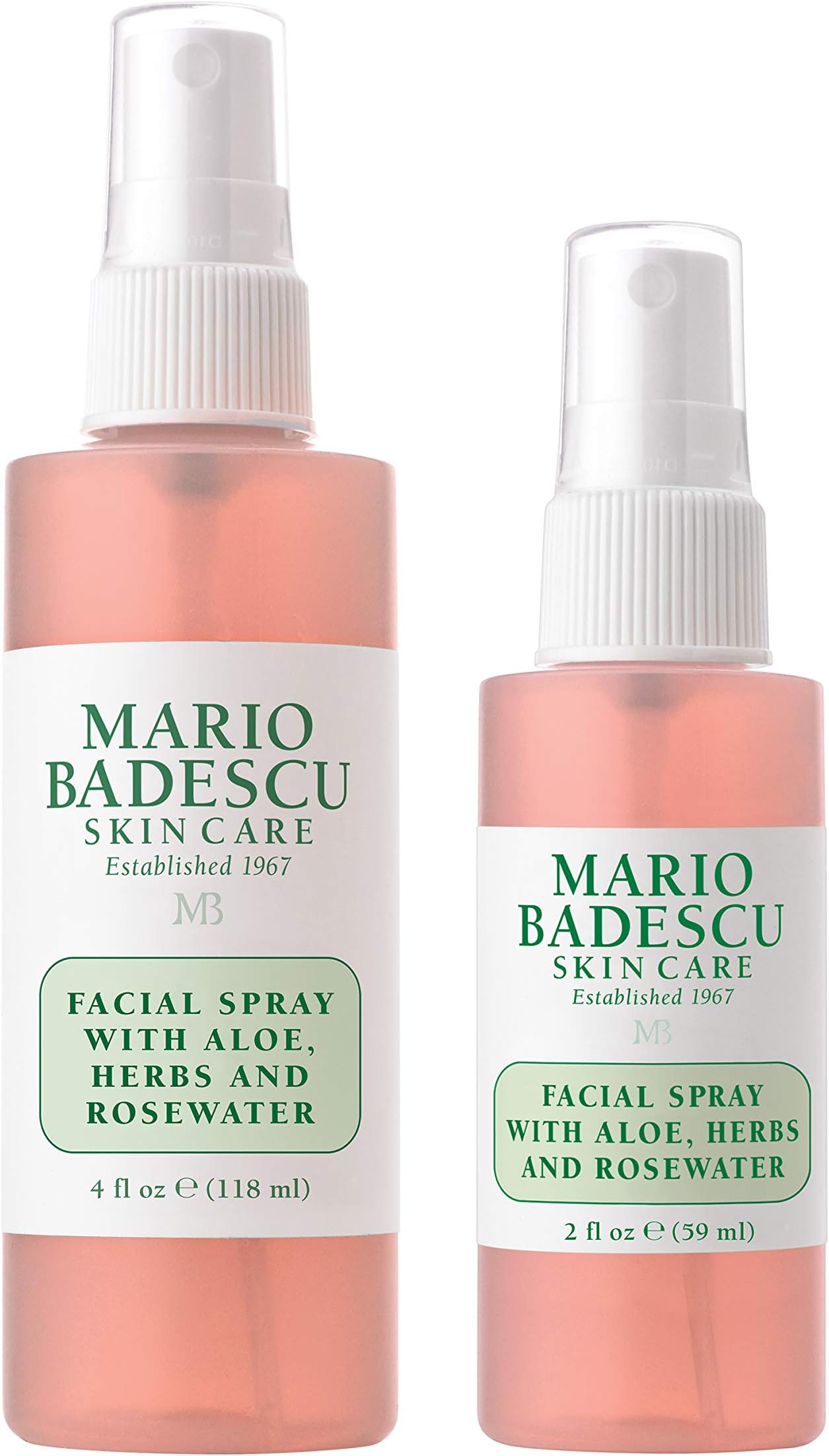 Facial Spray with Aloe Herbs and Rosewater