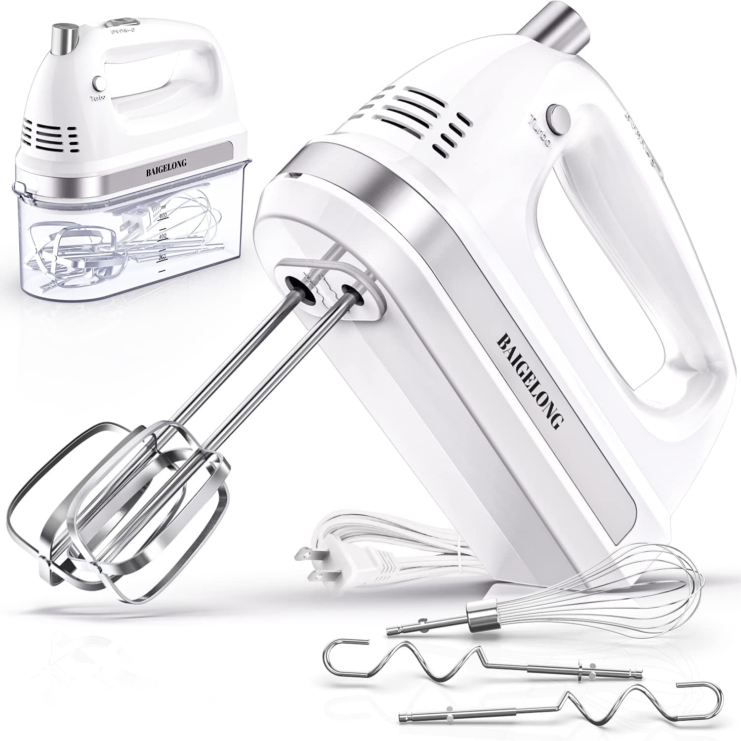 Hand Mixer Electric, Mixer Electric Continuously Variable Speed Control Mixers