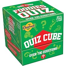 Cheatwell Games Quiz Cube Foodies | Trivia Game with 744 Food & Drink Questions