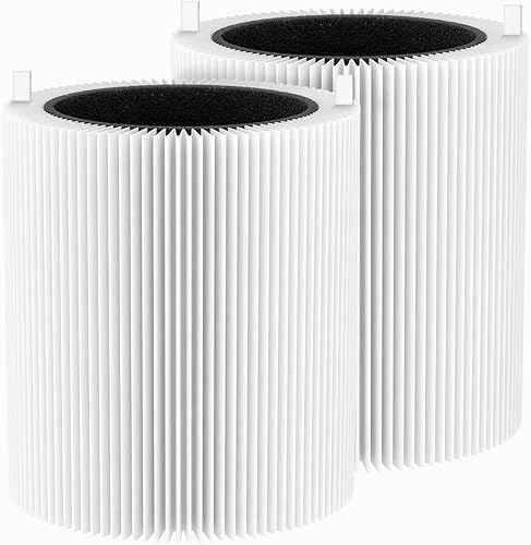 isinlive Blue Pure 311 - Filtro de repuesto automático compatible con Blueair Blue Pure 311 Auto Air Puri-Fier, sistemas de filtración 2 en 1,